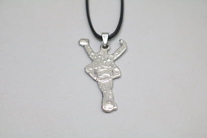 Michael Jackson Necklace King of Pop Dance Logo Pendant