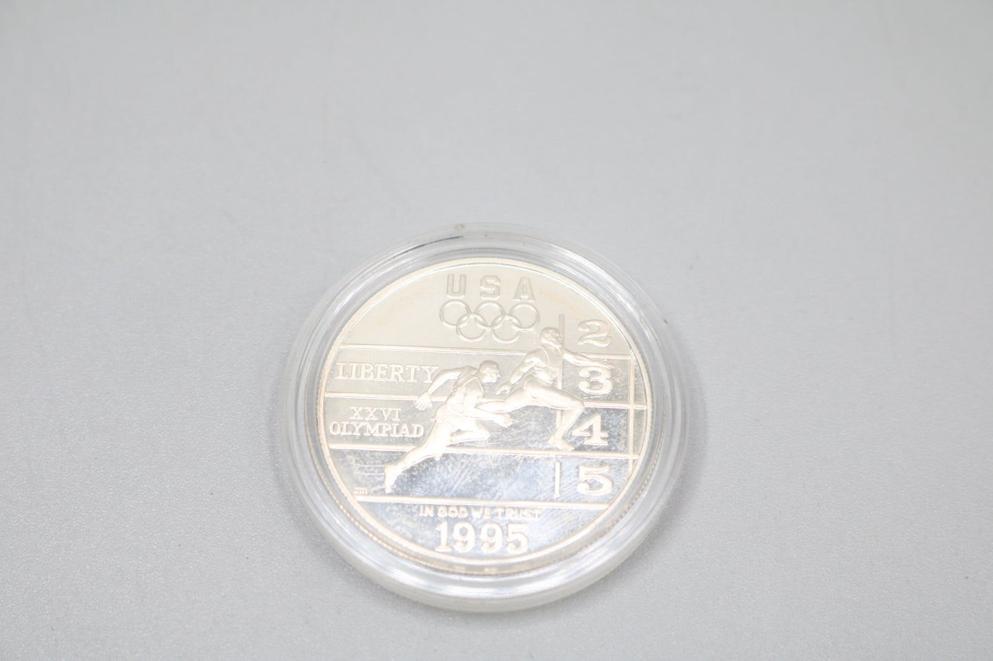 1995 Olympic Track and Field Silver Dollar