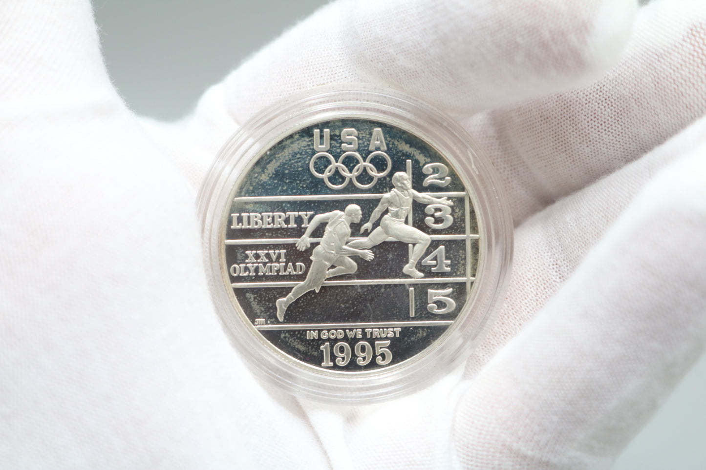 1995 Olympic Track and Field Silver Dollar