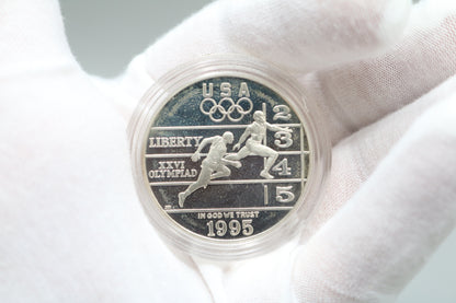 1995 Olympic Track and Field Silver Dollar