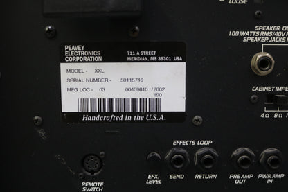 Peavey XXL Transtube Series Amplifier (Local Purchase Only)