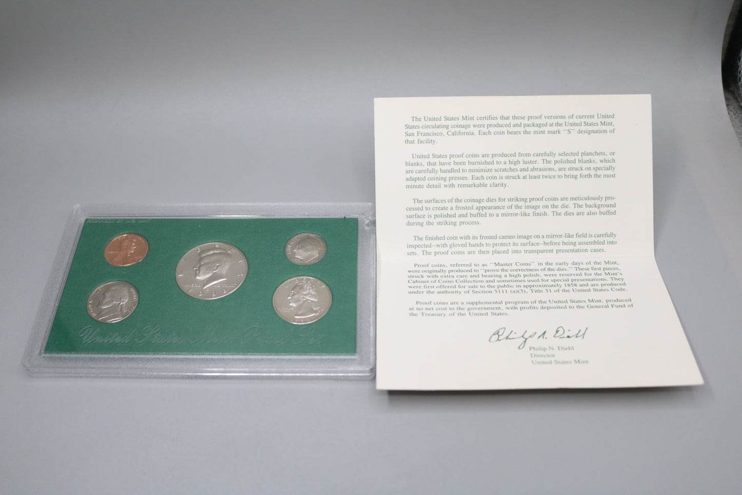 1998 United States Proof Set & COA