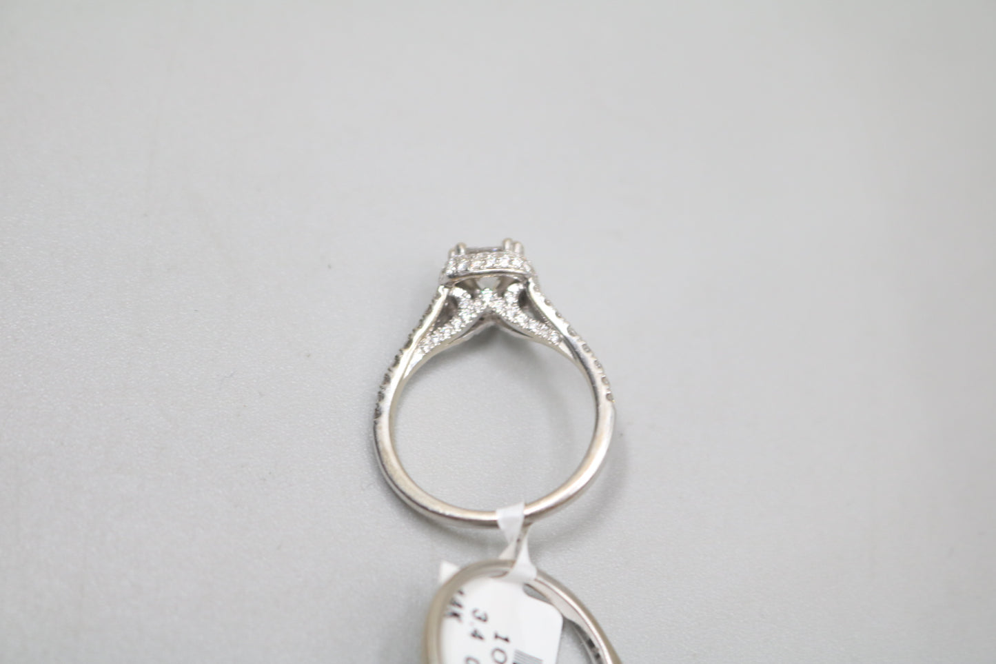 14K White Gold Lab Grown Diamond Engagement Ring Set (2.09 CTW) (Local Purchase Only)