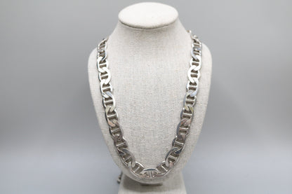 Sterling Silver Mariner Chain (30 Inches)