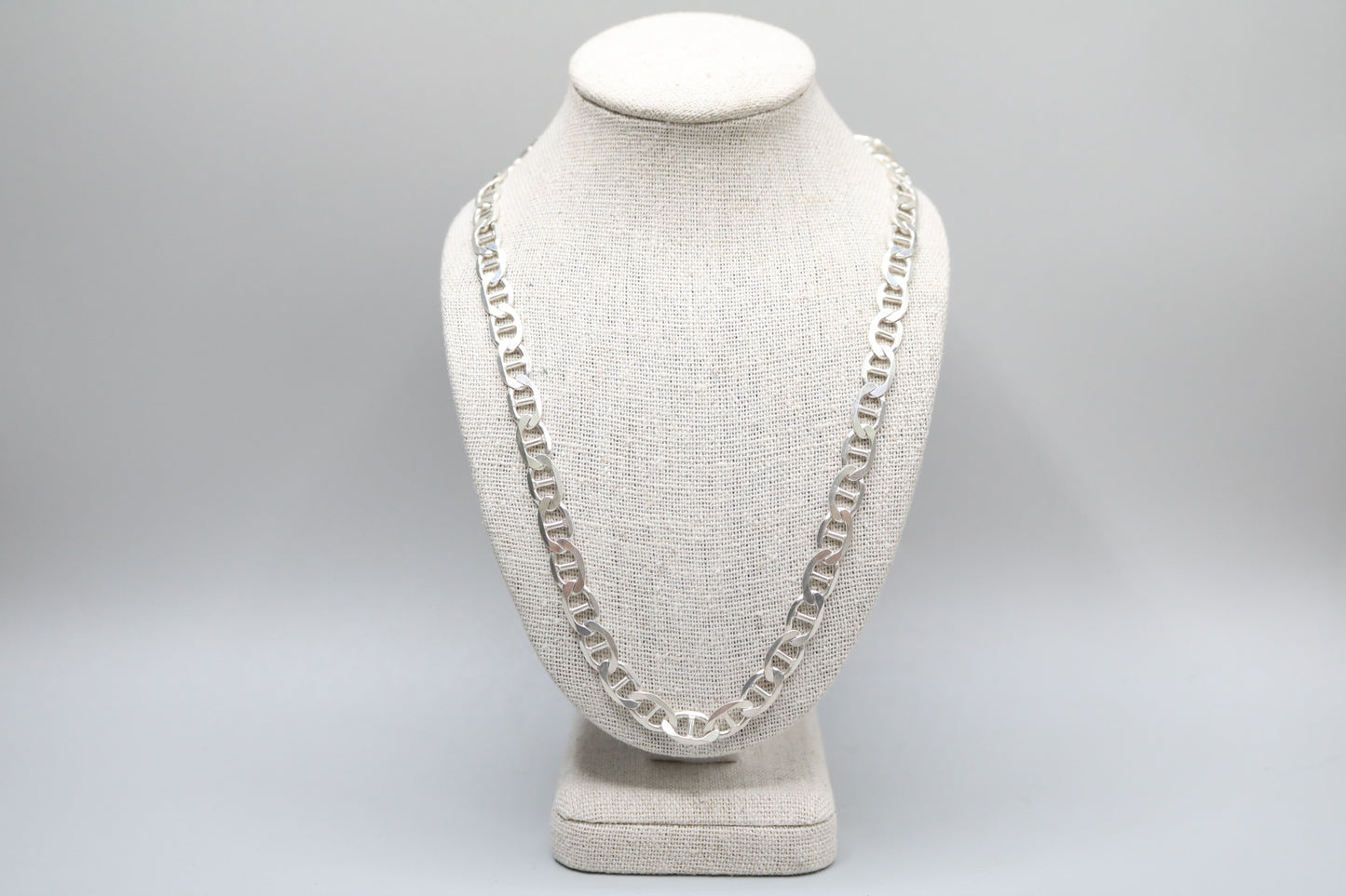 Sterling Silver Mariner Chain (28.5 Inches)