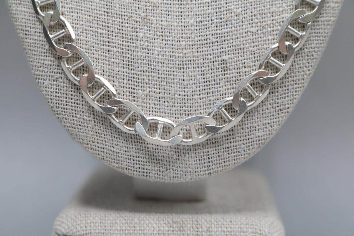 Sterling Silver Mariner Chain (28.5 Inches)