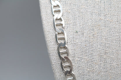 Sterling Silver Mariner Chain (28.5 Inches)