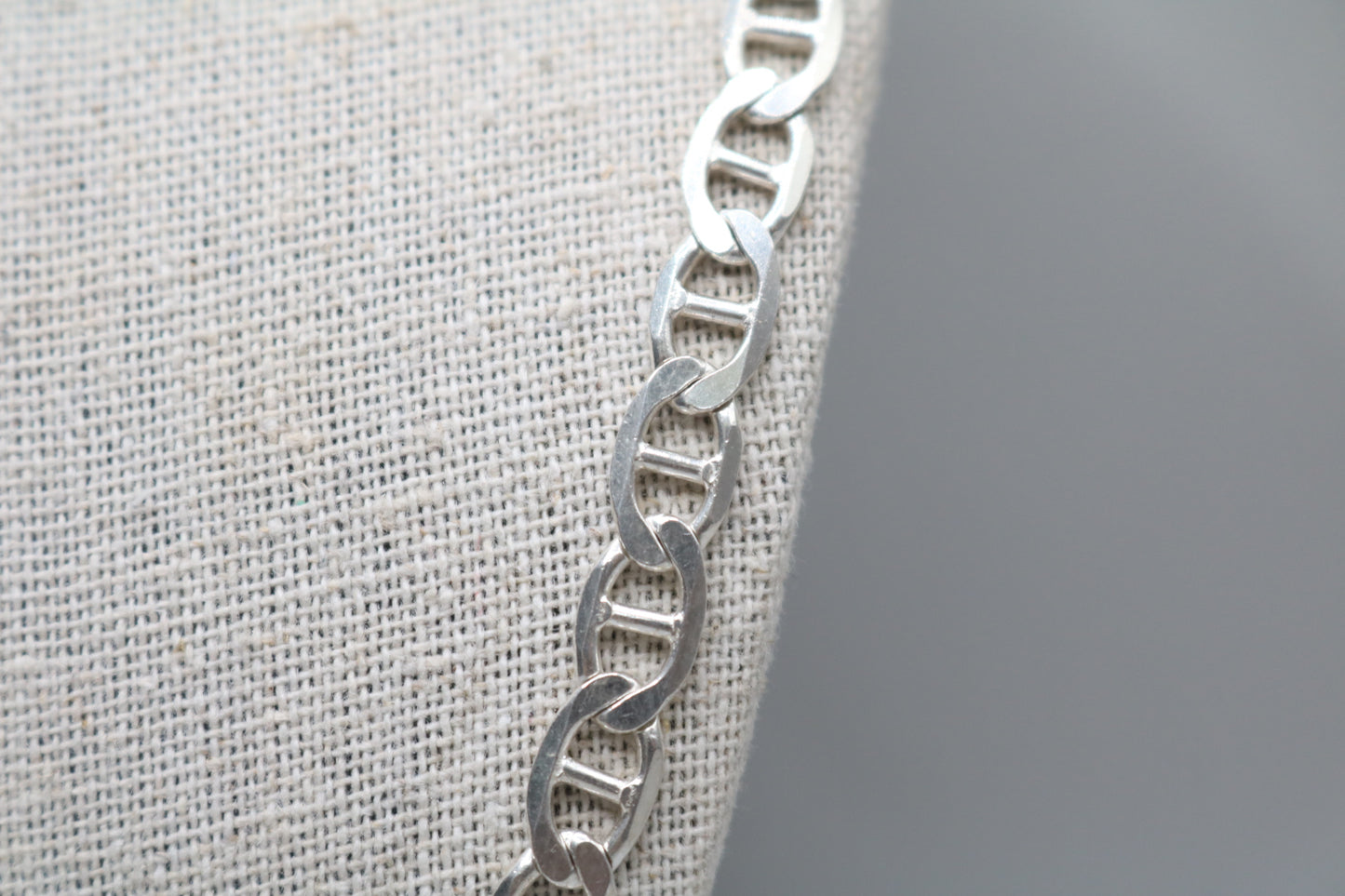 Sterling Silver Mariner Chain (28.5 Inches)