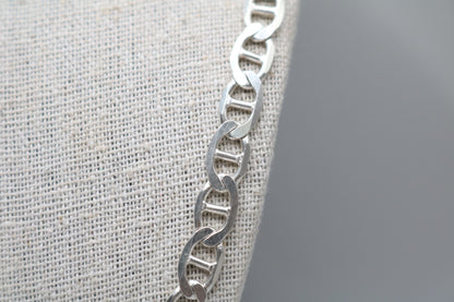 Sterling Silver Mariner Chain (28.5 Inches)
