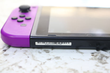 Nintendo Switch HAC-001(-01) Orange &amp; Purple Joycons