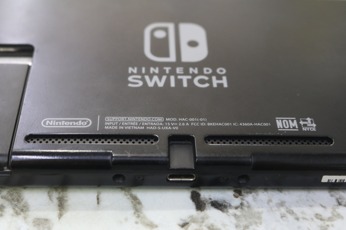 Nintendo Switch HAC-001(-01) Orange &amp; Purple Joycons