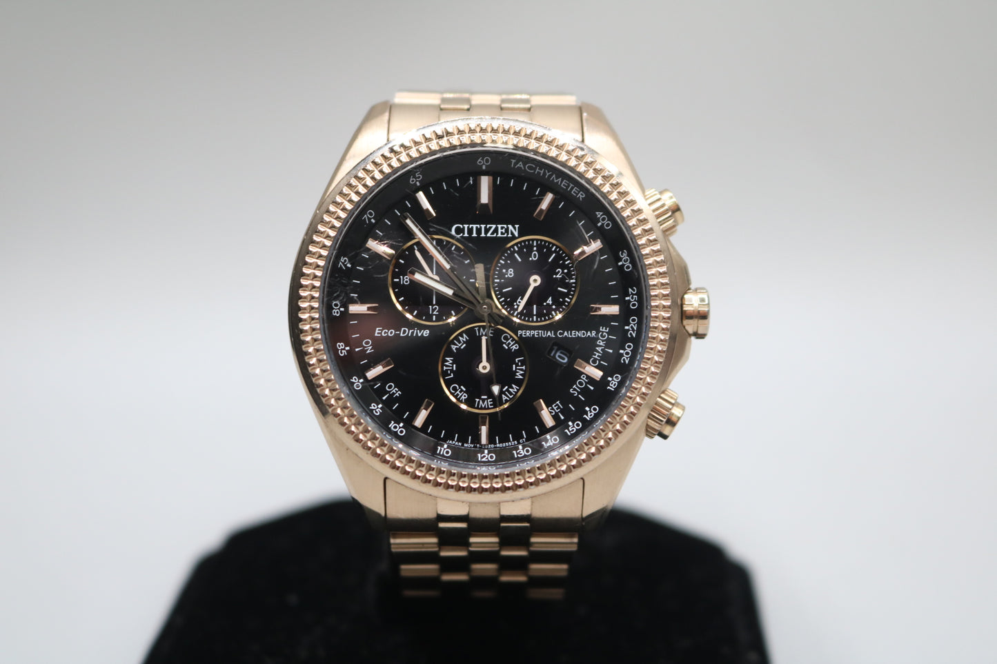 Citizen Classic Eco-Drive Perpetual Calendar Chrono Watch BL5563-58E