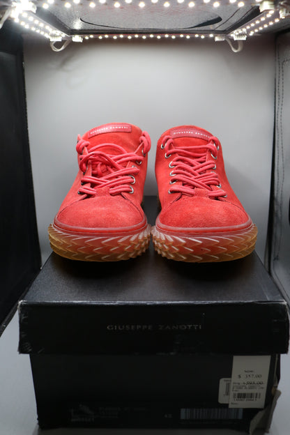 Giuseppe Zanotti Blabber SC Uomo Velour Modena RM0027 Europe Size 42 (US Size 9)