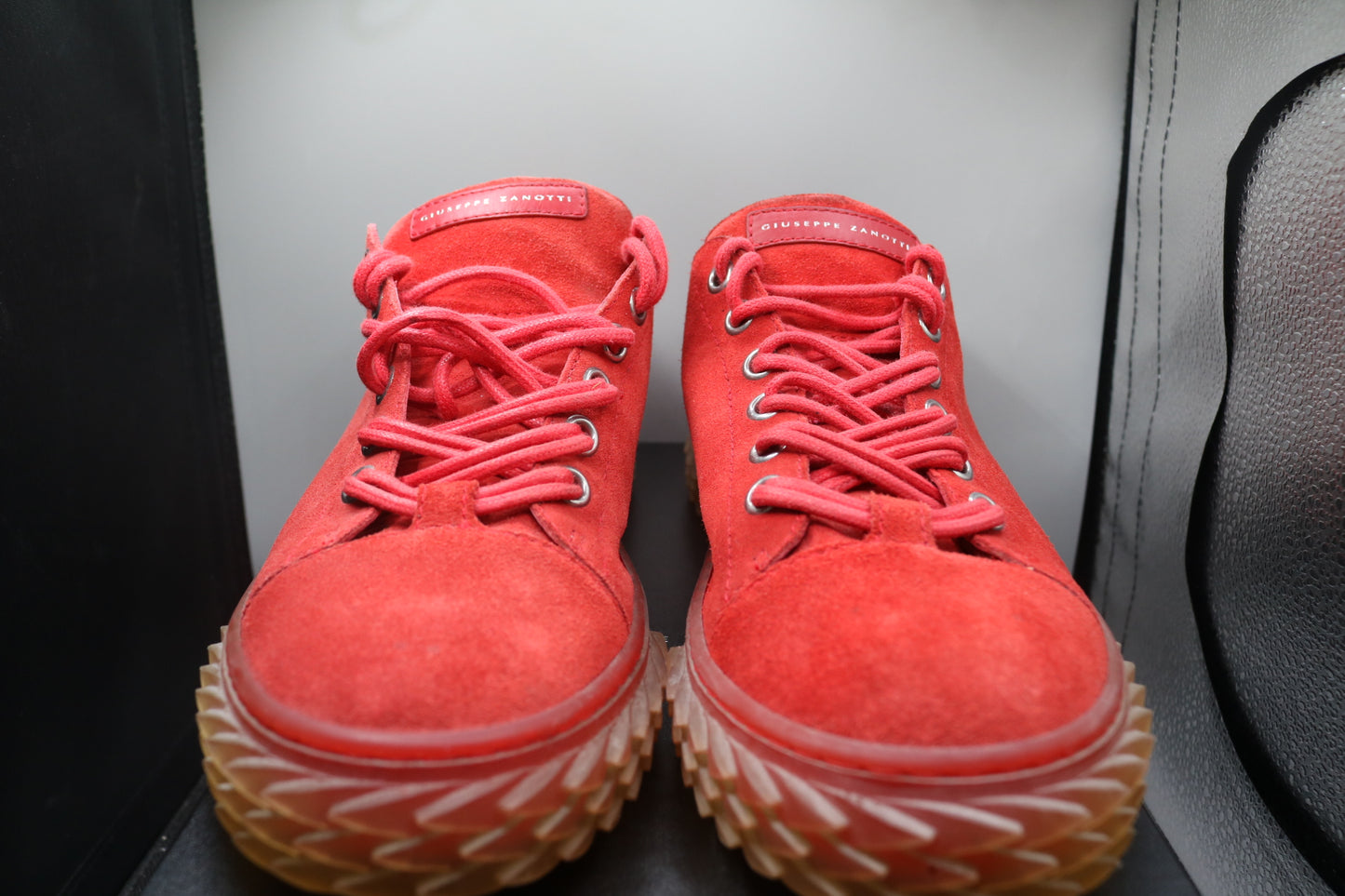 Giuseppe Zanotti Blabber SC Uomo Velour Modena RM0027 Europe Size 42 (US Size 9)