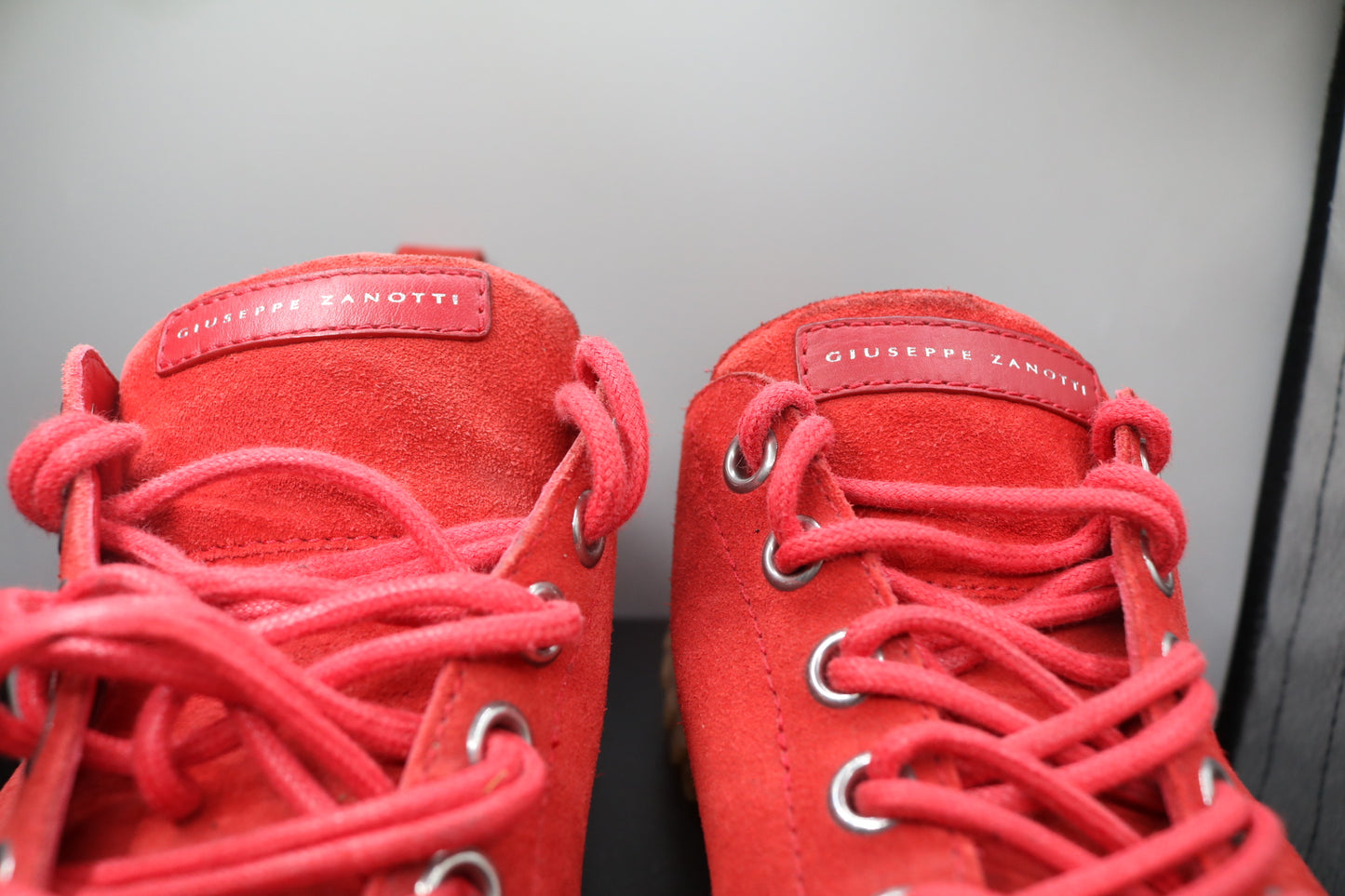 Giuseppe Zanotti Blabber SC Uomo Velour Modena RM0027 Europe Size 42 (US Size 9)