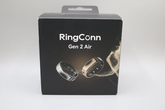 RingConn Gen 2 Air Smart Ring (Size 10) RCA-02 Galaxy Silver
