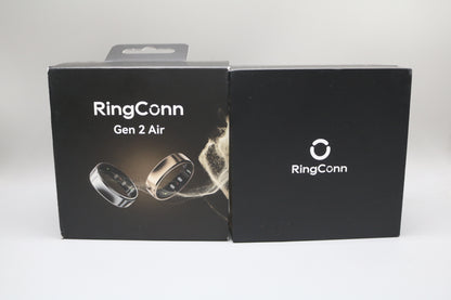 RingConn Gen 2 Air Smart Ring (Size 10) RCA-02 Galaxy Silver