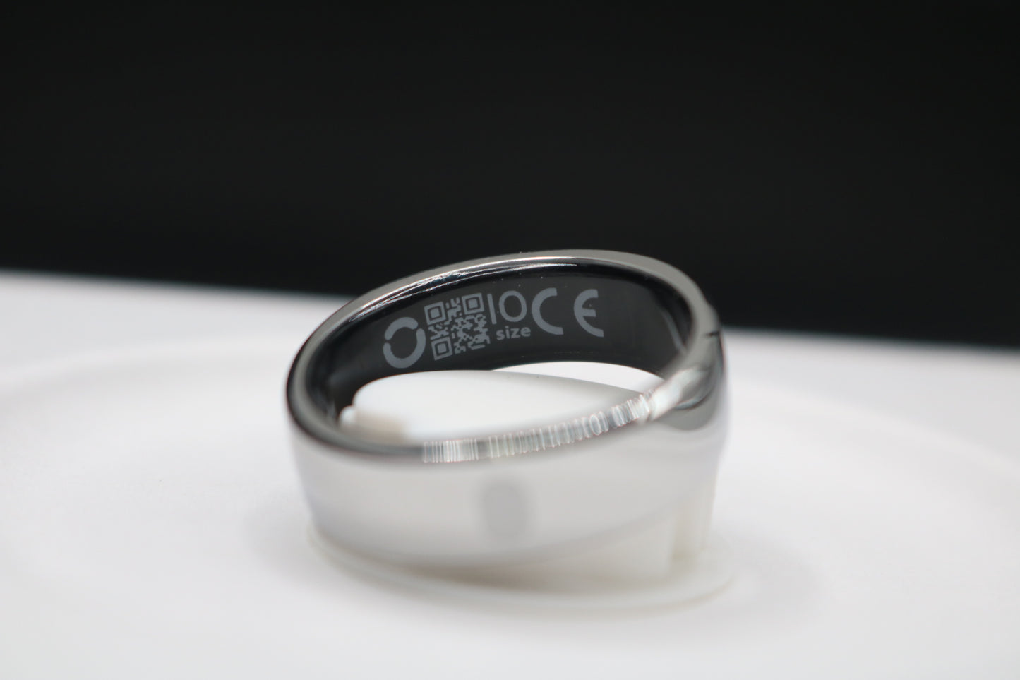 RingConn Gen 2 Air Smart Ring (Size 10) RCA-02 Galaxy Silver