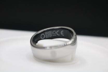 RingConn Gen 2 Air Smart Ring (Size 10) RCA-02 Galaxy Silver