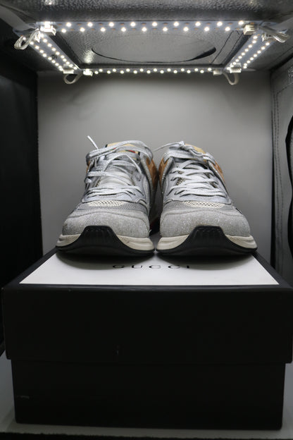 Gucci Ultrapace "Silver" 599058 HW910 8161 US Size 9