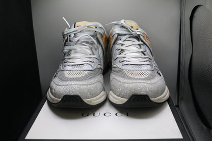 Gucci Ultrapace "Silver" 599058 HW910 8161 US Size 9