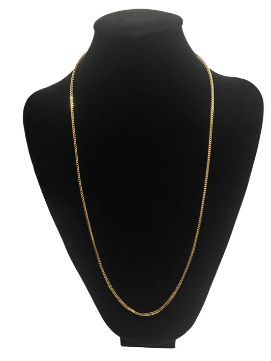 10K Yellow Gold Franco Style Chain (24 Inches)