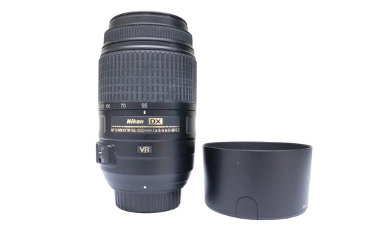 Nikon DX AF-S Nikkor Zoom lens 55-300mm