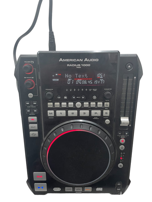 American Audio Radius 1000 CD MP3 Midi Controller (Local pick-up only)