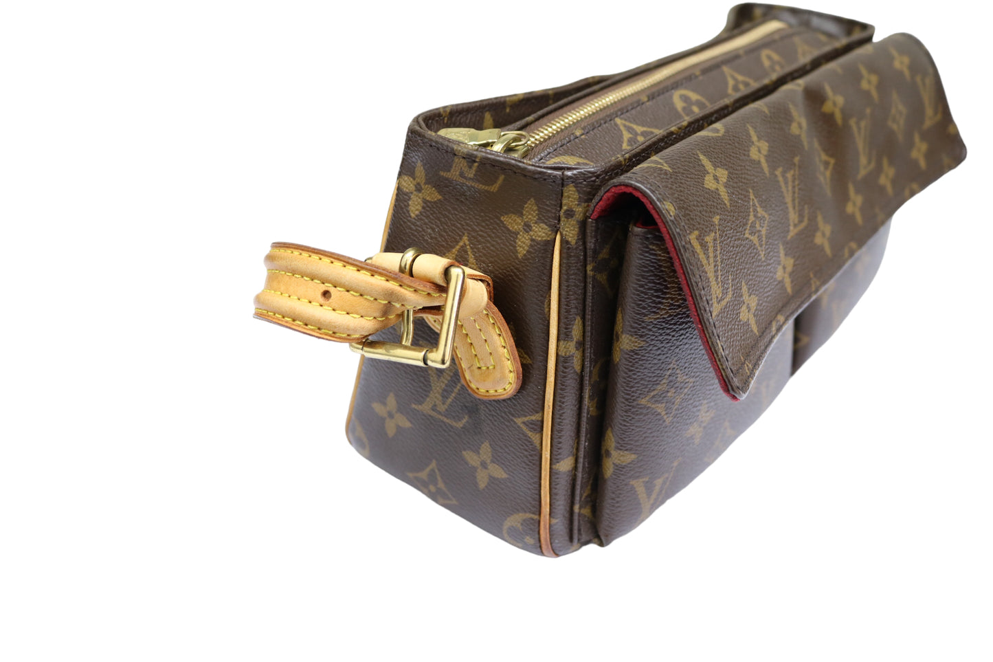 Authentic LOUIS VUITTON Viva-Cite MM Monogram Shoulder Bag