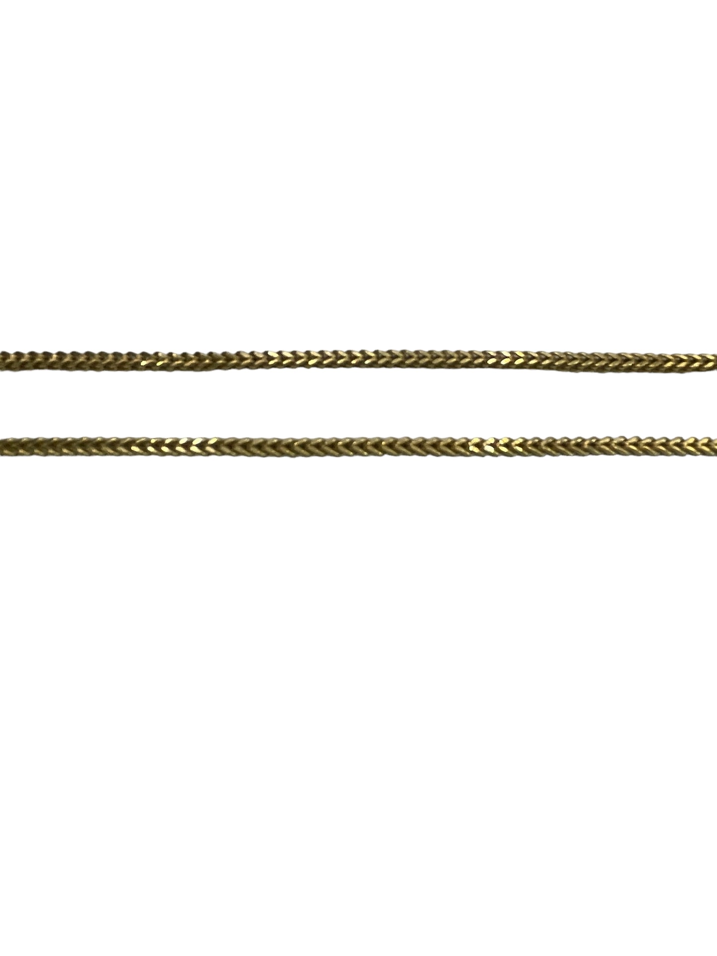 10K Yellow Gold Franco Chain (24 Inches)