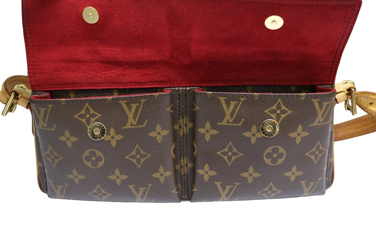 Authentic LOUIS VUITTON Viva-Cite MM Monogram Shoulder Bag