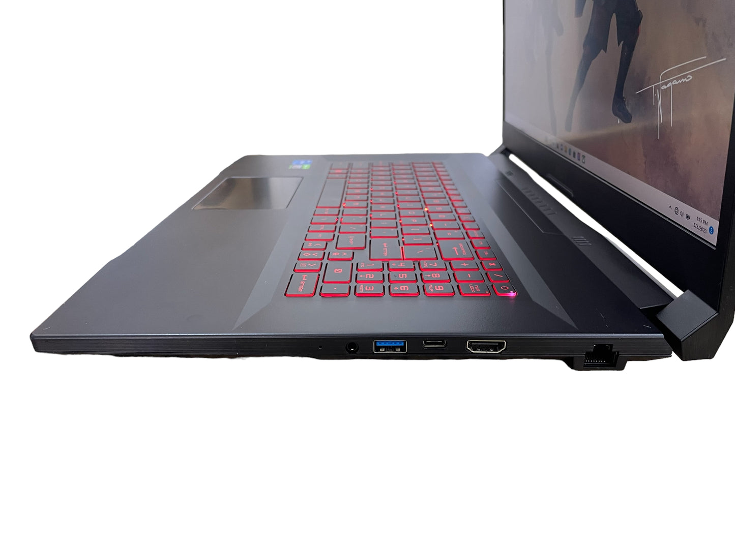 17.3-inch MSI GF76 Katana Laptop (8GB RAM, 512GB SSD, 2.70 GHz, NVIDIA GeForce RTX 3050, Windows 11 Home)