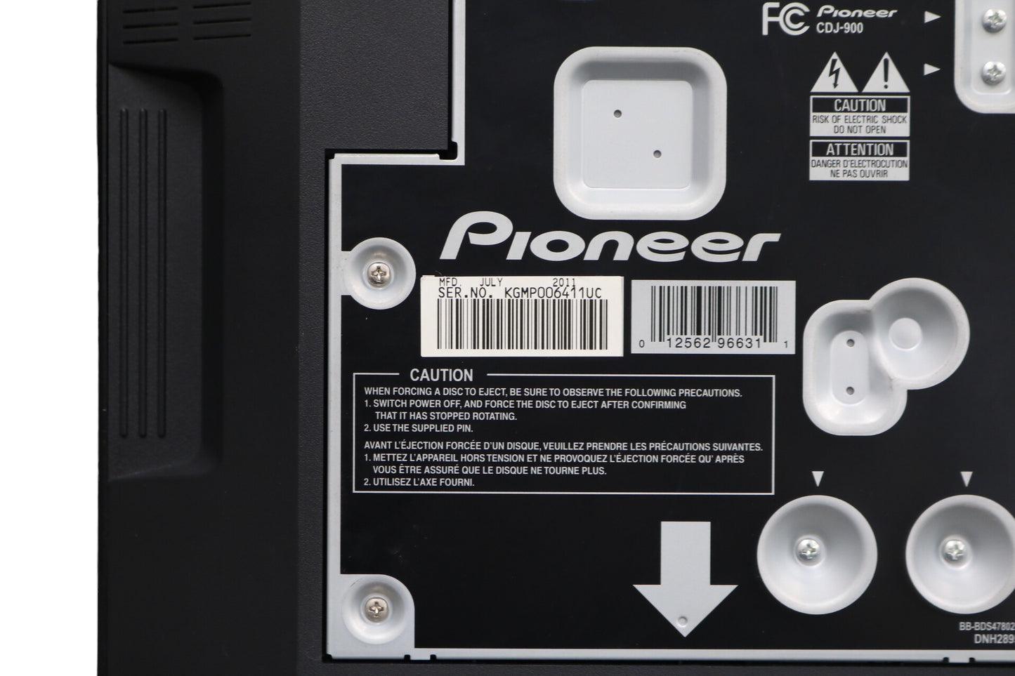 Pioneer CDJ-900 Professional Multi-Player Turntable