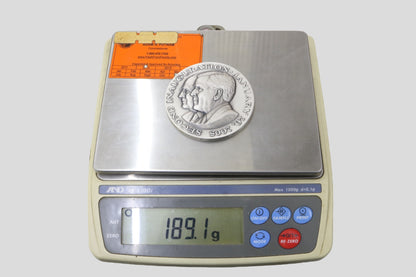 2005 President George Bush & VP Richard Cheney 2nd Inauguration Silver .999 Medal