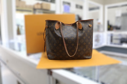 Louis Vuitton Monogram Neverfull Tote Bag