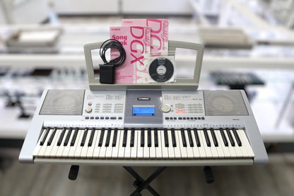 Yamaha PSR-293 Keyboard with Stand & Manuals (Local pick-up only)