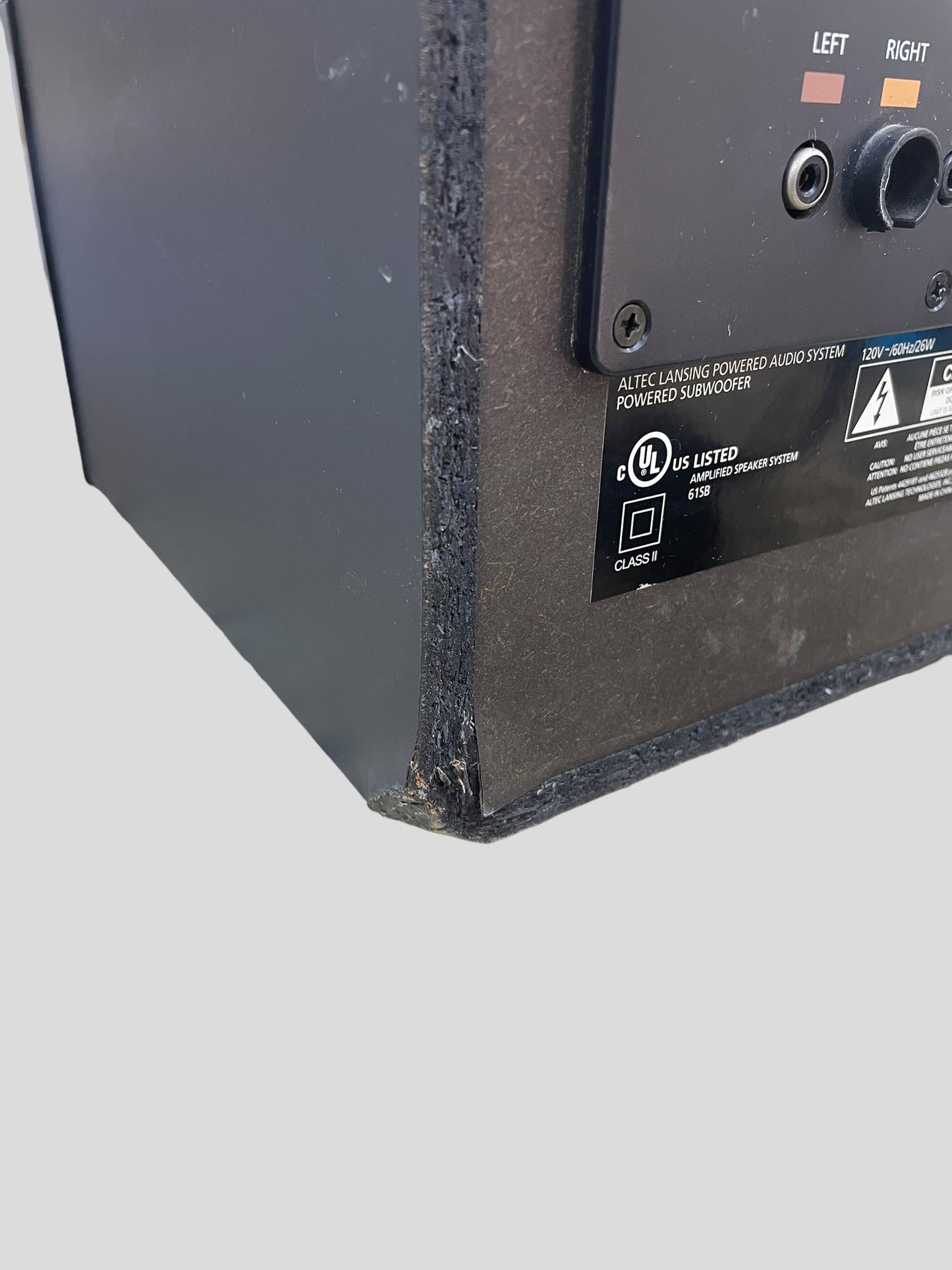Altec Lansing Subwoofer (local pick-up only)