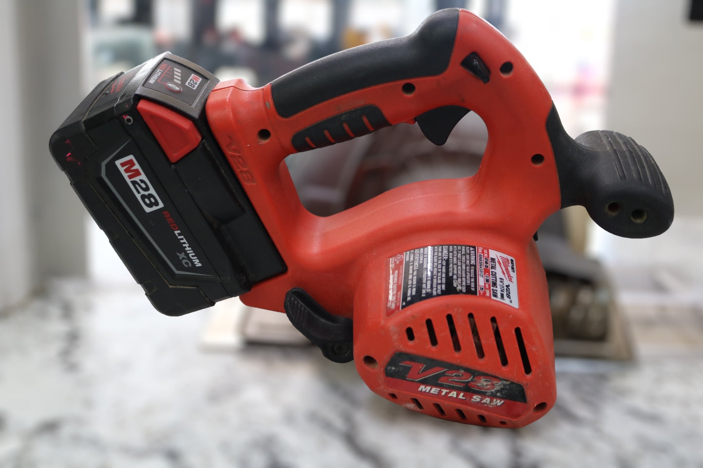 Milwaukee 0740-22 M28 28V Metal Cutting Saw (Local Purchase Only)