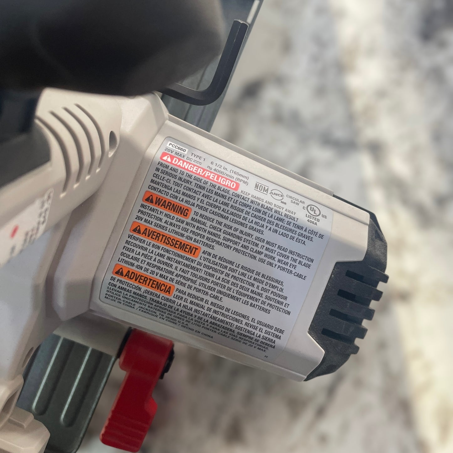 Porter Cable PCC660 Circular Saw (Local pick-up only)