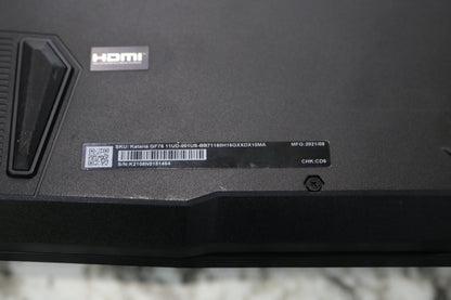 MSI Katana GF76 Laptop (512 GB SSD, 16 GB RAM, 11th Gen Intel(R) Core(TM) i7-11800H @ 2.30 GHz Windows 11 Home)