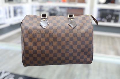 Louis Vuitton Damier Ebene Speedy 25 Bag