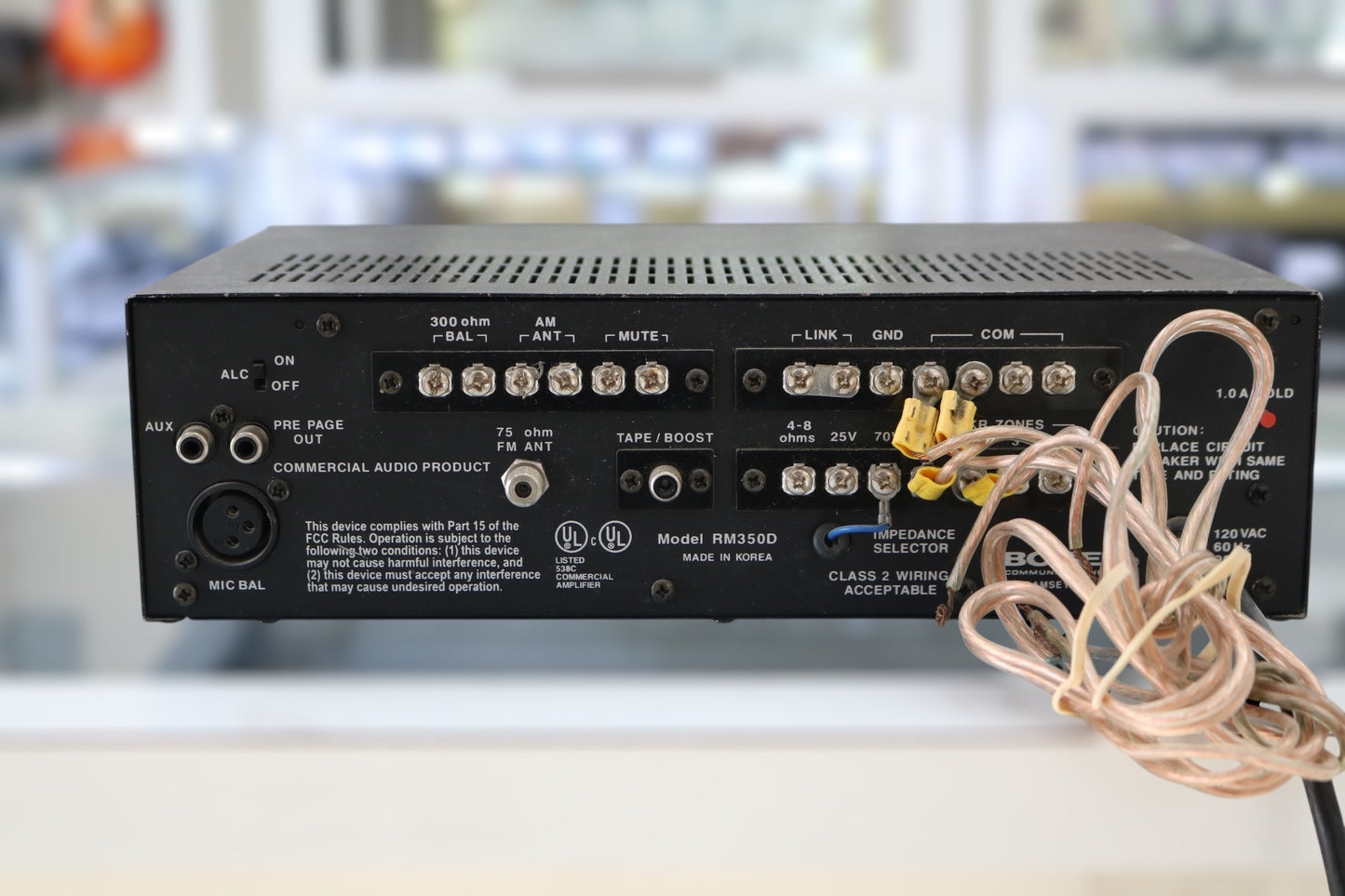 Bogen RM350D FM/AM Receiver Amplifier