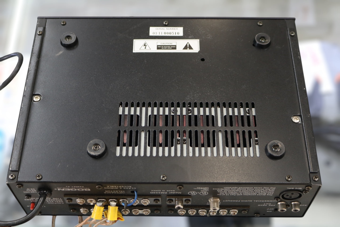 Bogen RM350D FM/AM Receiver Amplifier