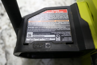 Ryobi P546 Chainsaw with Battery and Charger (Local Pick-Up Only)