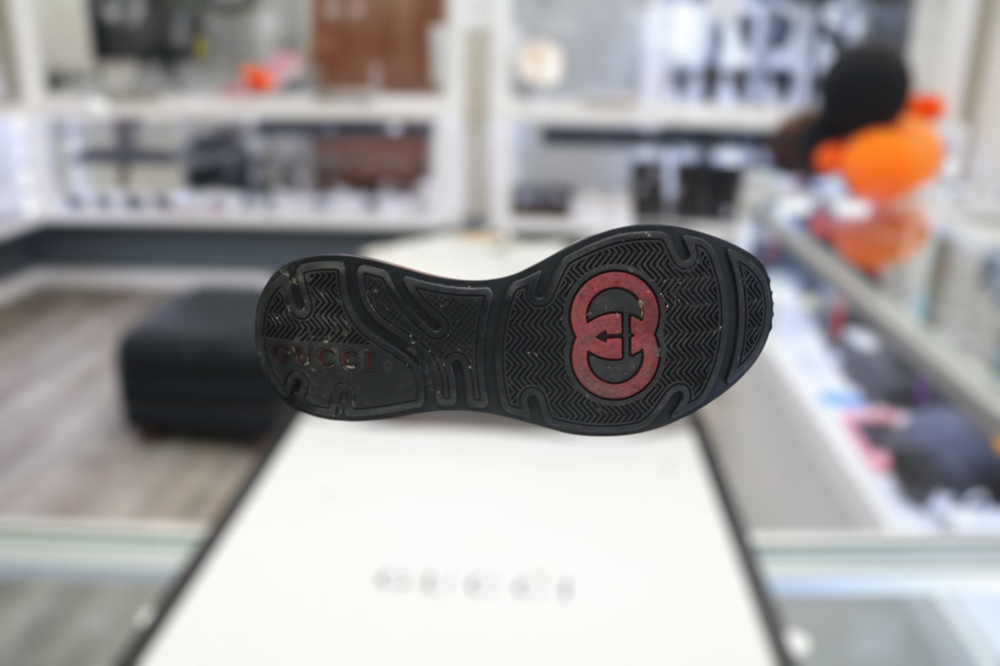 Gucci Ultrapace "Silver" 599058 HW910 8161 US Size 9