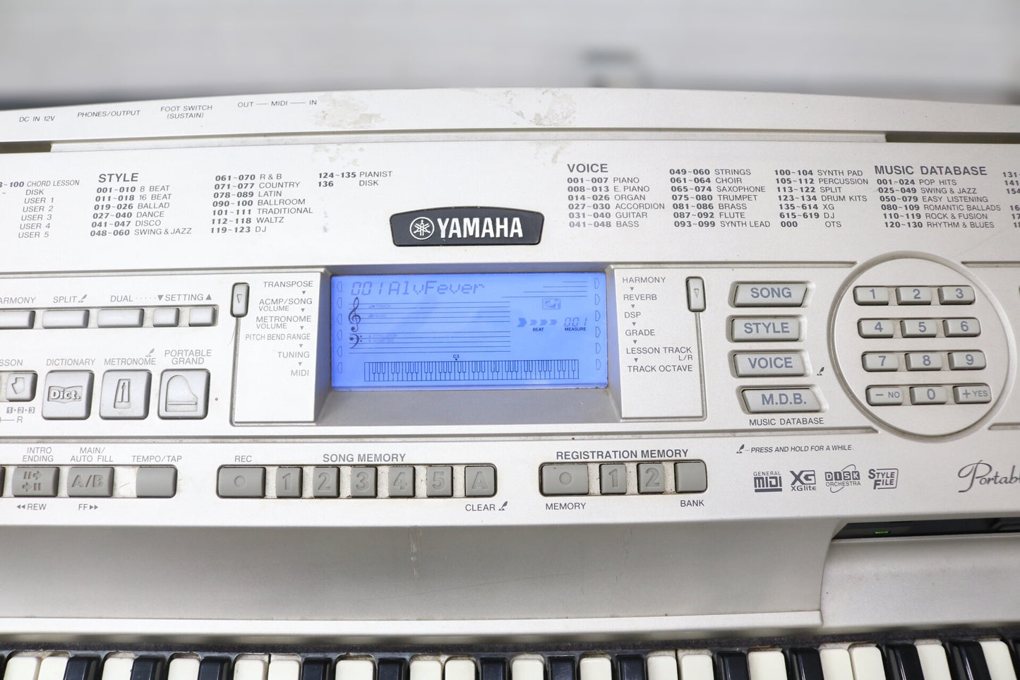 Yamaha DGX-300 76 Keys Keyboard (Local Pick-up only)