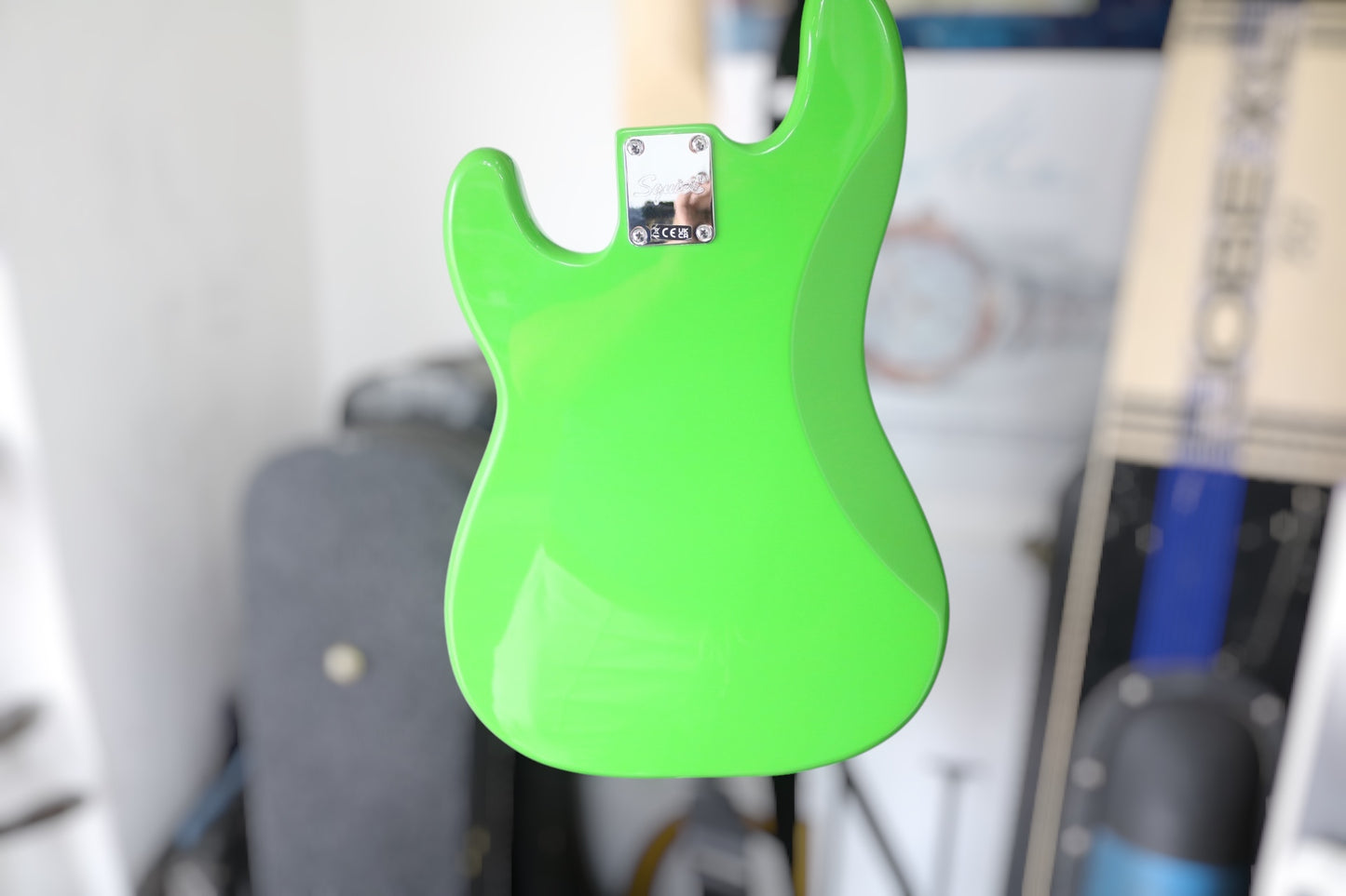 Squier Precision Bass Lime Green 4-String (Local Purchase Only)