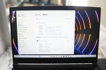 2023 15.6-inch MSI Thin GF63 Laptop