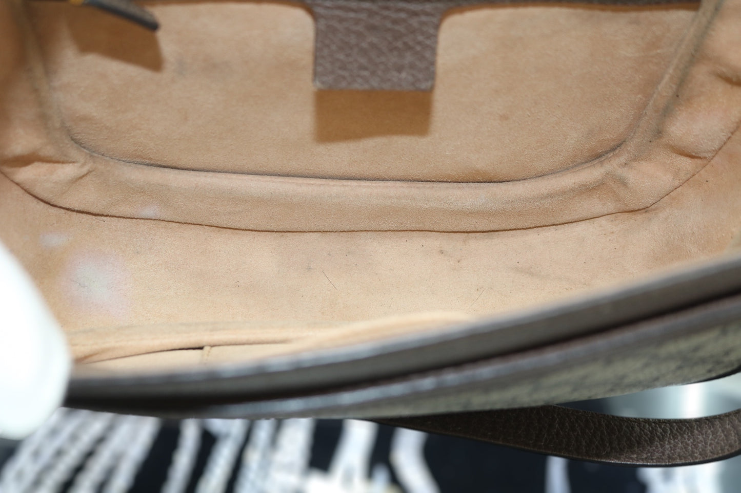 GG Supreme Monogram Web Small Ophidia Flap Messenger Bag