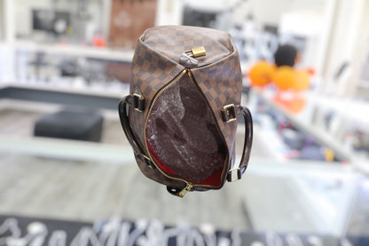 Louis Vuitton Damier Ebene Speedy 25 Bag